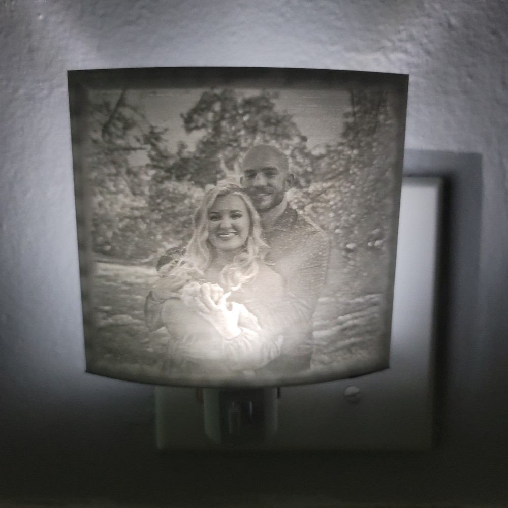 Custom 3d printed night lights